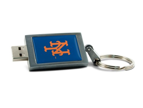 Centon New York Mets DataStick Keychain 4 GB USB 2.0 Flash Drive DSK4GB-NYMV2
