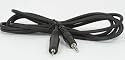 Stereo 6 Foot 3.5mm Male To 2.5mm Male Headphone Free Shipping