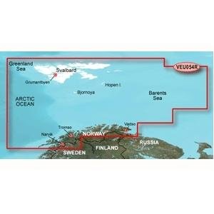 New-GARMIN VEU054R VESTFJD SVALBARD VARANGER BLUECHART G2 - 30758