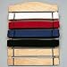 Six Level Martial Arts Karate Belt Display