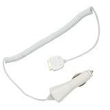 chargeur allume cigare Compatible Pour Apple iPhone 3G Blancpar Akizz