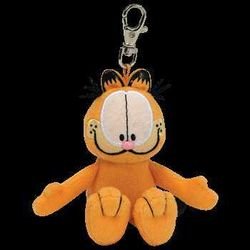 Ty Beanie Babies Garfield - Keychain by Ty