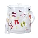 Lolita by CR Gibson Insulated Acrylic Ice Bucket, Flip Flop