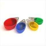 William Bounds 08267 Rainbow Measuring Cup Set