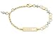 Jewelry : 14K Yellow & White Gold Children's Bracelet