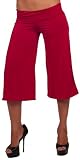 Hot Sexy 3/4 Gaucho Palazzo Boho Wide Knee Length Leg Flare Hot Pants