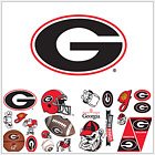 School Spirit Decal Mega Pack - University of Georgia - Bulldogs - 22 Decals and Laptop Wear