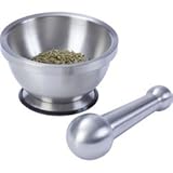Maxam Stainless Steel Mortar And Pestle - KTHERB