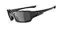 Oakley FIVES SQUARED Polished Black/Grey Sunglasses (Polished Black,Grey)