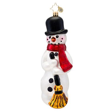 Christopher Radko Classic Christopher Radko Buttons Glass Christmas Ornament 2014