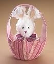 Boyds Easter Rabbit with Fabric Basket Eggbert #904731