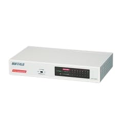 BUFFALO Giga対応 スイッチングHub ホワイト LSW4-GT-8NS/WH