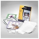 Fellowes 52040 11.5'x9' Letter Size Glossy Laminator Pouches - 100-Pack