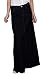 Denim Long Skirt - Indigo - Womens Blue Full Length (SKIRT36)