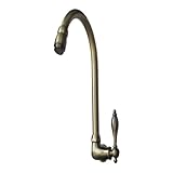 INK-0302015H　シングルレバー　単水栓　アンティークゴールド（古金）