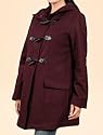 A Pea in the Pod: Toggle Closure Wool Maternity Coat