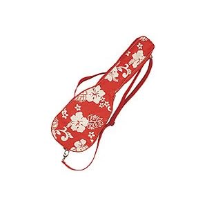Aloha-Print-Ukulele-Case-Red