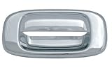 99-06 Chevy Silverado - GMC Sierra Chrome Tailgate Handle Cover Kit (No Keyhole)