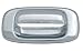 99-06 Chevy Silverado - GMC Sierra Chrome Tailgate Handle Cover Kit (No Keyhole)