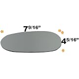 2002-2008 JAGUAR X-TYPE Flat, Driver Side Replacement Mirror Glass by Automotive Mirror Glass