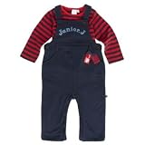J by Jasper Conran-Baby's navy soft dungaree set-6-9 months