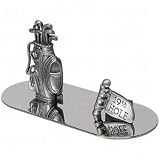 Pewter Gift Ideas - 19th Hole Business Card Holder