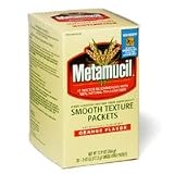 Metamucil Fiber Singles Smooth Texture Orange -- 30 Packets