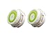 Sonimart Compatible Replacement Facial Cleansing Brush Heads (2-Pack), designed for Acne Cleansing, fits Mia, Mia2, Mia3 (Aria), SMART Profile, Alpha Fit, Pro, Plus and Radiance Cleansing Systems
