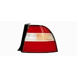 1994-1995 HONDA ACCORD COUPE SEDAN; LENS & HOUSING TAIL LIGHT HOUSING RIGHT HAND... by TYC