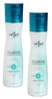 Nexxus Dualiste Conditioner, Dual-Benefit, Color Protection + Volume 11 Fl Oz (Pack of 2))