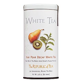 Kiwi Pear White Tea Decaffienated 50 Bags by Coconut Tea