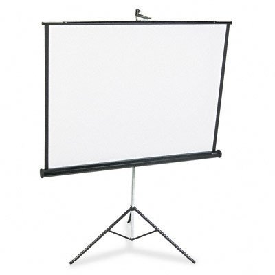 517629-Portable Tripod Projection Screen 60 x 60 White Case Pack 1