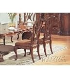 Santiago 9 Piece Dining Set in Cherry Finish by Acme - 6713
