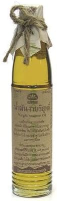 Kaokhotalaypo : 100% Organic Virgin Sesame Oil natural and moisture facial skin 90 ML.[Get Free Tomato Facial Mask]