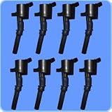 New Motorcraft DG508 Ignition Coil Set (8) 1997 1998 1999 2000 2001 2002 2003 2004 Ford F-150 V8-5.4L DG508