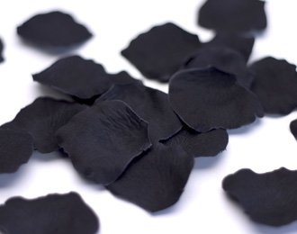 1000 Wedding Silk Rose Petals Black Roses Flowers