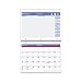 AT-A-GLANCE  Wirebound Desk/Wall Monthly Calendar