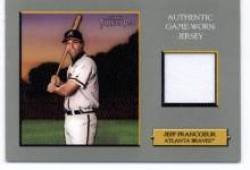 2006 Topps Turkey Red Relics #JF Jeff Francoeur JSY - Atlanta Braves (Piece of Authentic Jersey) (Baseball Cards)
