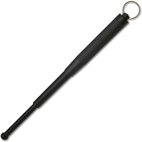 NS-12-BK "12""" Keychain Baton- t79csap2 qz8mzt7ussd9 Black self defence ninja martial art protection