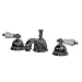 American Bath Factory F2-1210-CH-F9-9200-PL-CH F2-1210 Teapot Faucet, Porcelain Lever Handle, Chrome