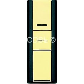 Friedland D932 Libra+ Black/Brass Wirefree Bellpush