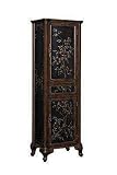 Two Tone Finish Linen Cupboard by Stein World 58560