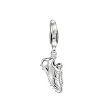 Esprit Charms Anhaenger Fußballschuh Silber mit Karabiner