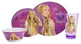 Hannah Montana 4 Piece Dinnerware Set