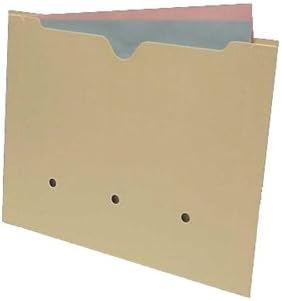 Colortrieve Manila Dental Style Jacket, Open Top, 12 1/4" x 9 1/2", (Box of 50)
