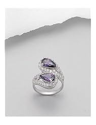 CZ Ring In 92.5 Sterling Silver