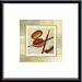 Finishing Touch I, The by David Marrocco 8.00X8.00 Framed with Black Metal Frame