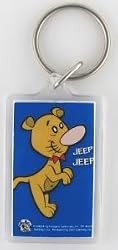 Jeep Jeep Popeye Lucite Key Chain