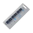 Refill Cartridges for Cross Fountain Pens, Fine, Blue Ink, 6/pack