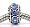 Birthstone Spacer Bead Charm (September Sapphire)